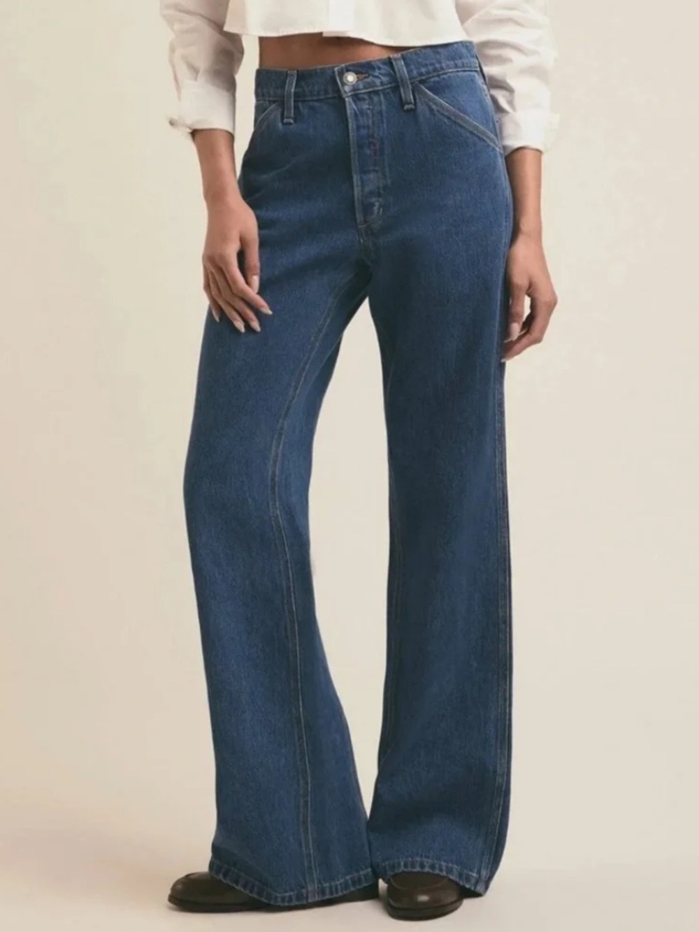 Favorite Daughter THE OLYMPIA Jeans in Cody size 28
